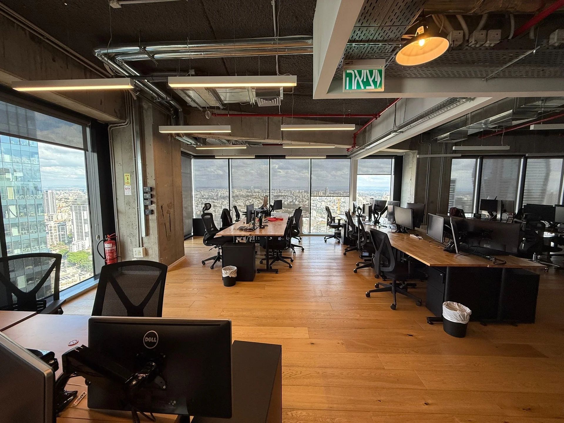 משרדים במגדל קלאס A בתל אביב עם נוף לים במתחם מידטאון והצפון החדש תל אביב