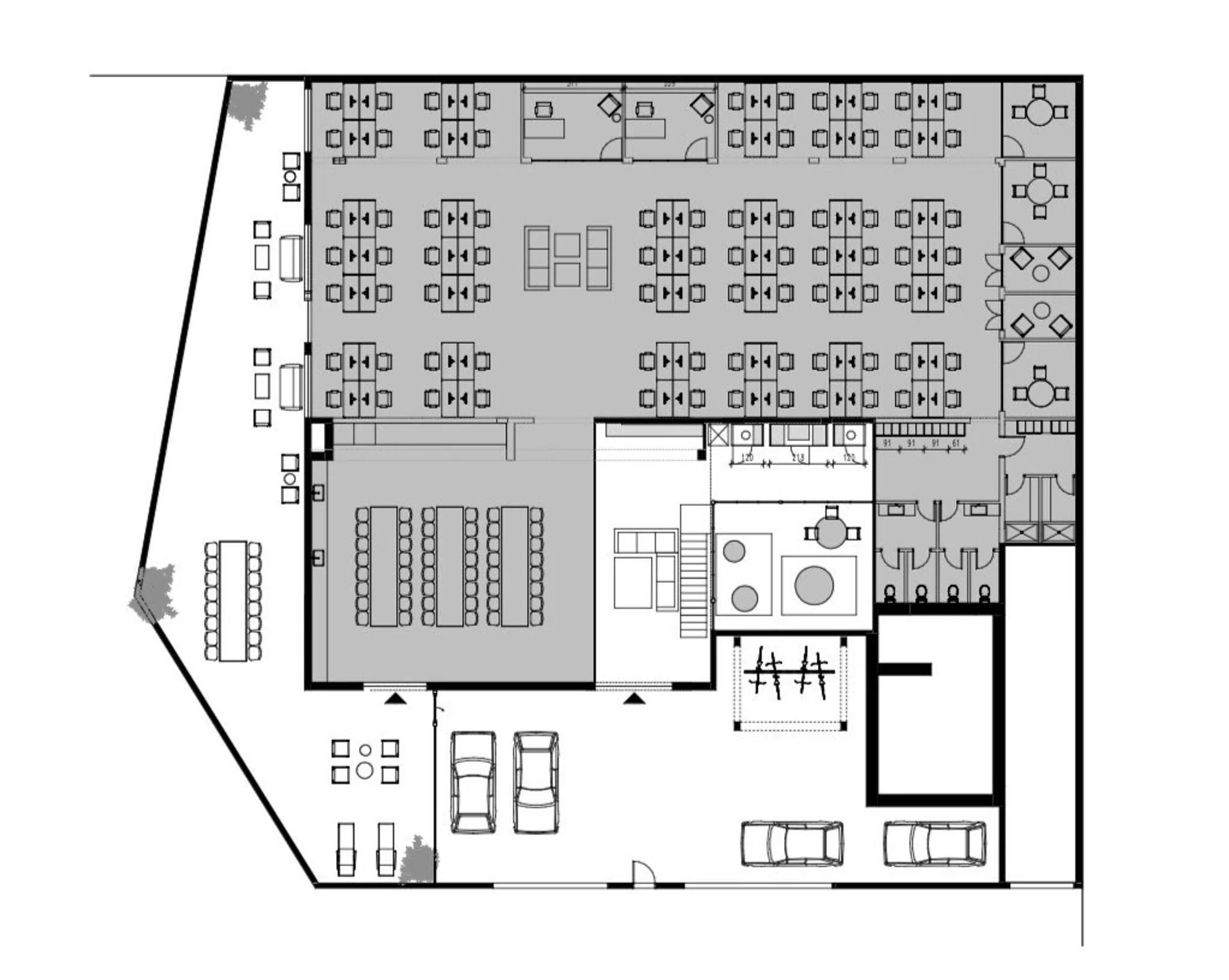 תוכנית קומה 1 - סאבליס בשכונת מונטיפיורי ת״א | Plug and Play