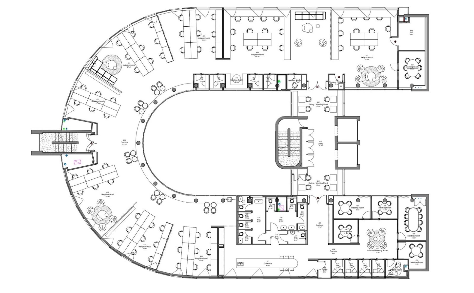 תוכנית קומה 1 - קומה עצמאית מרוהטת בסאבליס